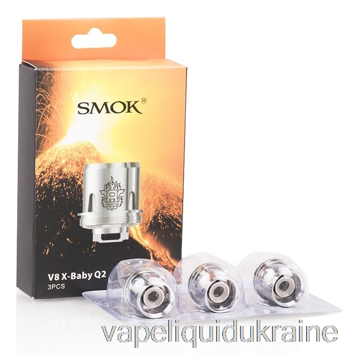 Vape Ukraine SMOK TFV8 X-Baby Replacement Coils 0.4ohm V8 X-Baby Q2 Core